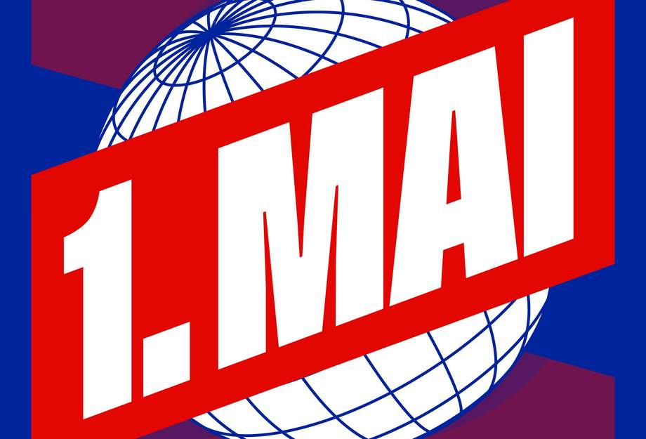 Ausschnitt aus dem 1. Mai Plakat 2026