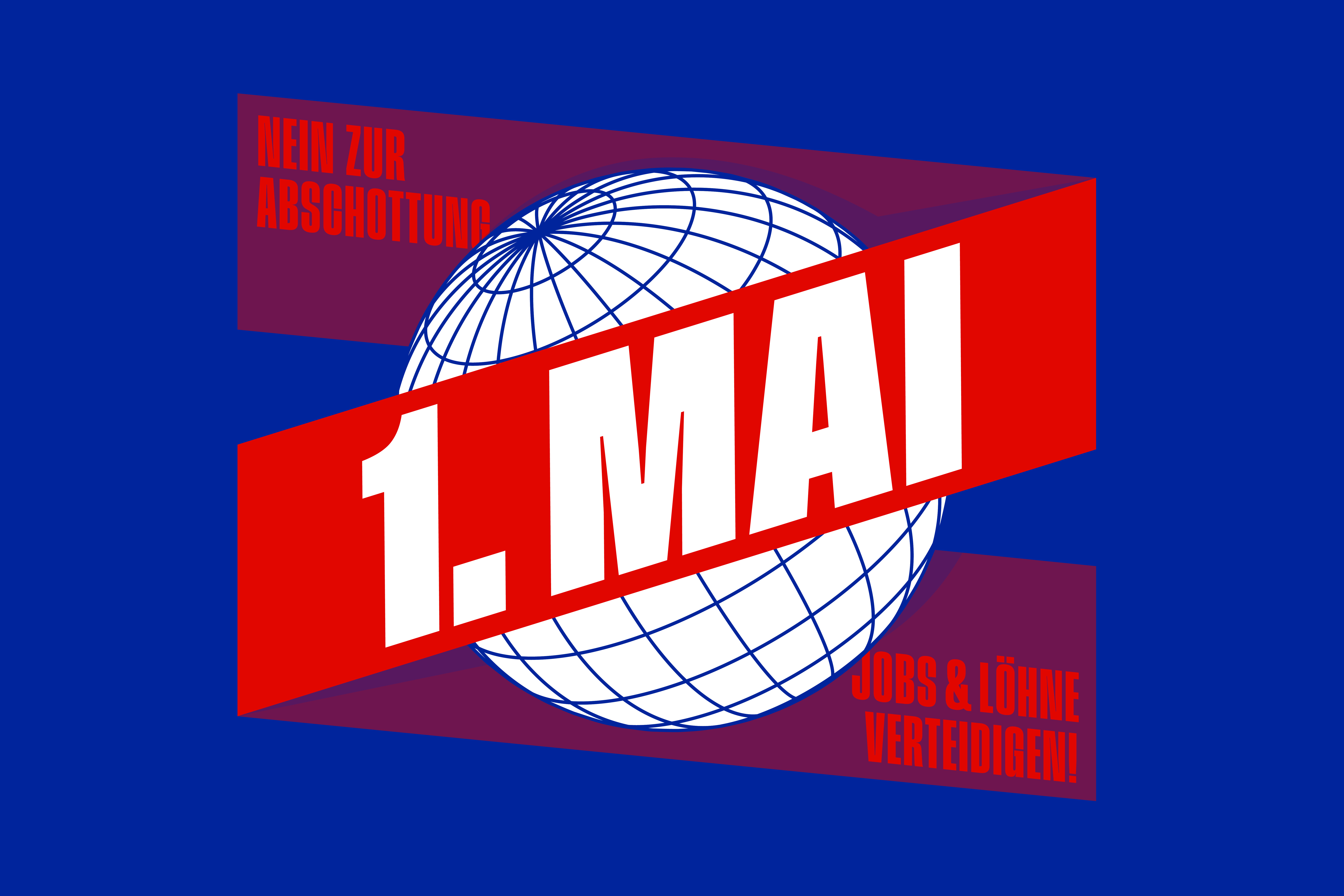 1. Mai-Plakat 2026 1. Mai Sujet 2026